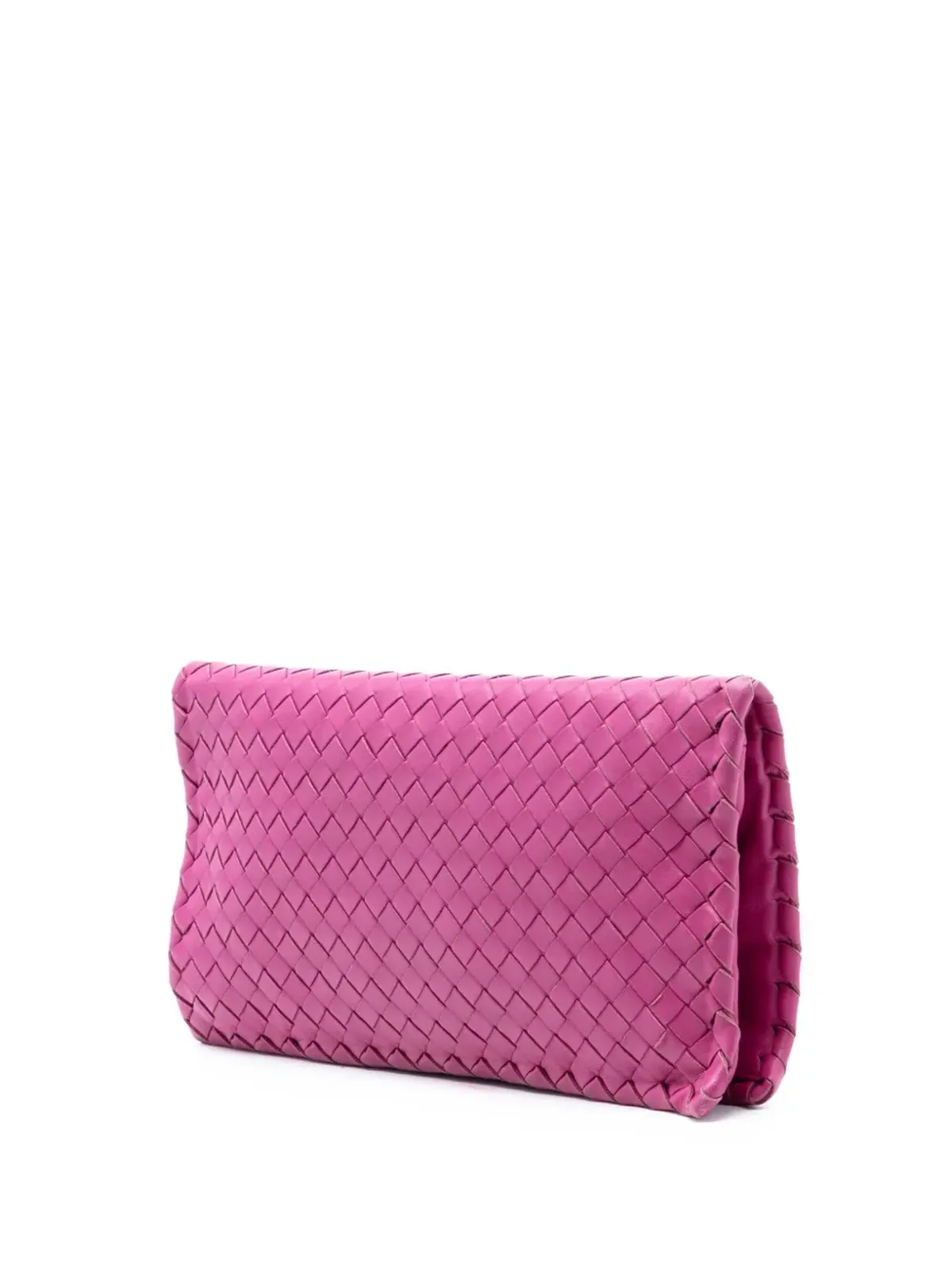 Bottega Veneta Pre-Owned 2011 イントレチャート ターンロック クラッチバッグ - 画像3