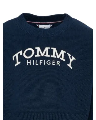 Tommy Hilfiger Junior ロゴ クルーネックセーター - サムネイル3