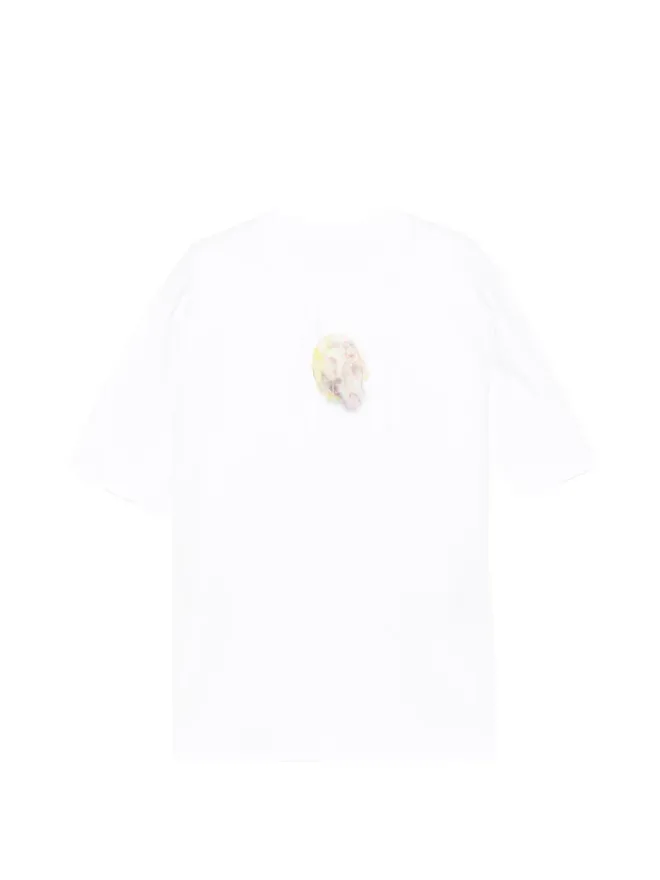 CROQUIS CROQUIS グラフィックプリント クルーネック Tシャツ - ホワイトの商品画像