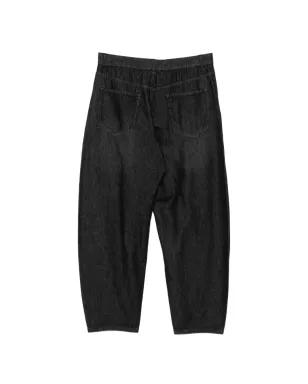CROQUIS プリーツ入りリラックスフィットデニムパンツ - サムネイル2