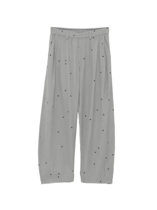 CROQUIS CROQUIS ポルカドットのルーズパンツ - Greyの商品画像
