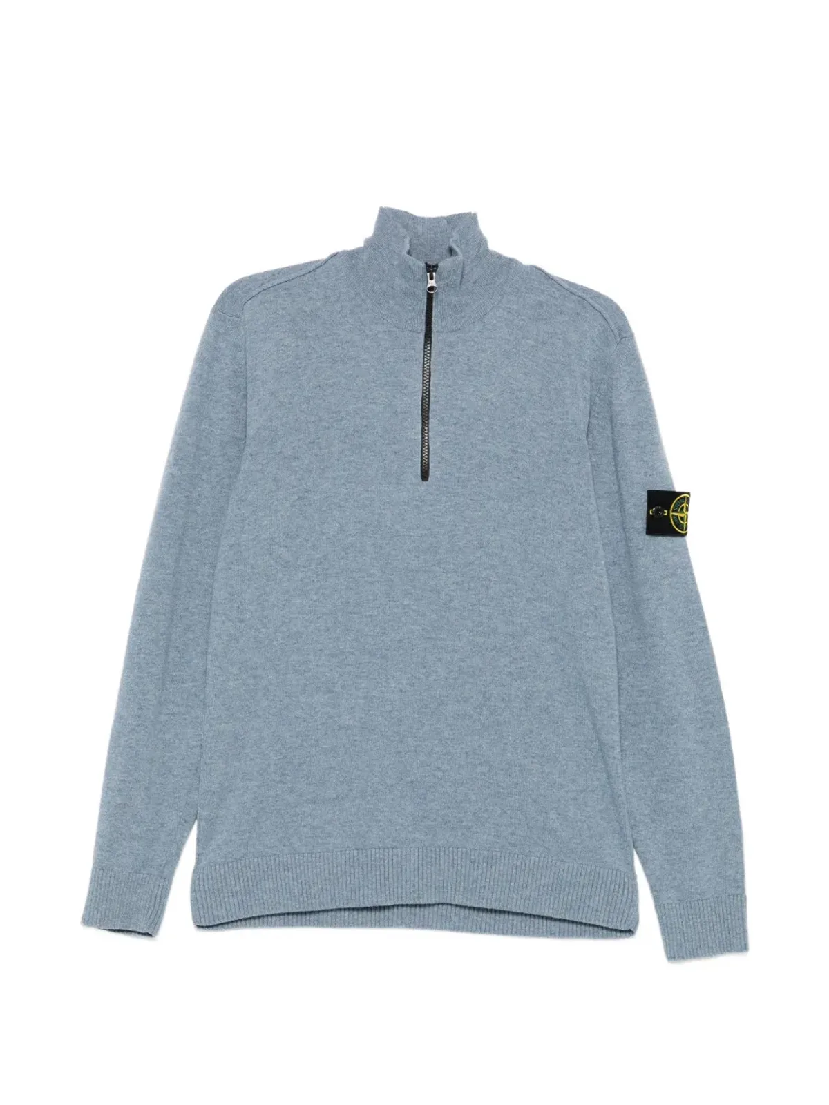 Stone Island ジップモックネックセーター - 画像1