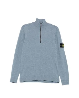 Stone Island ジップモックネックセーター - サムネイル1