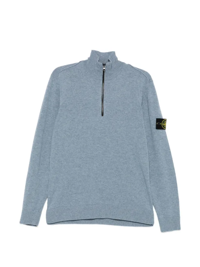 Stone Island Stone Island ジップモックネックセーターの商品画像