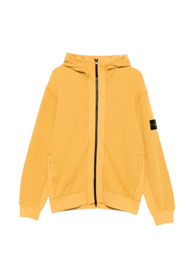 Stone Island Stone Island ジップアップ編みニットフーディの商品画像