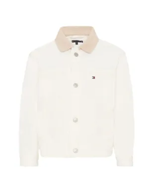 Tommy Hilfiger Junior ロゴ入りコットンジャケット - サムネイル1