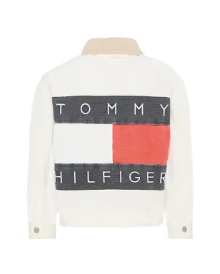 Tommy Hilfiger Junior ロゴ入りコットンジャケット - サムネイル2