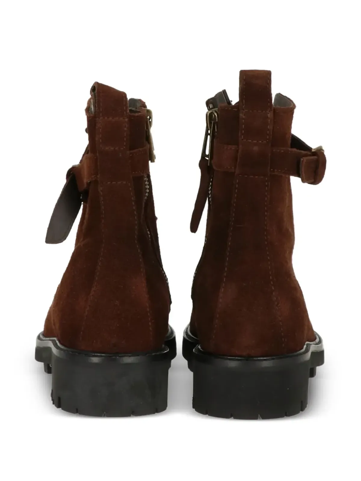 Belstaff バックルディテール レースアップ ブーツ - 画像3