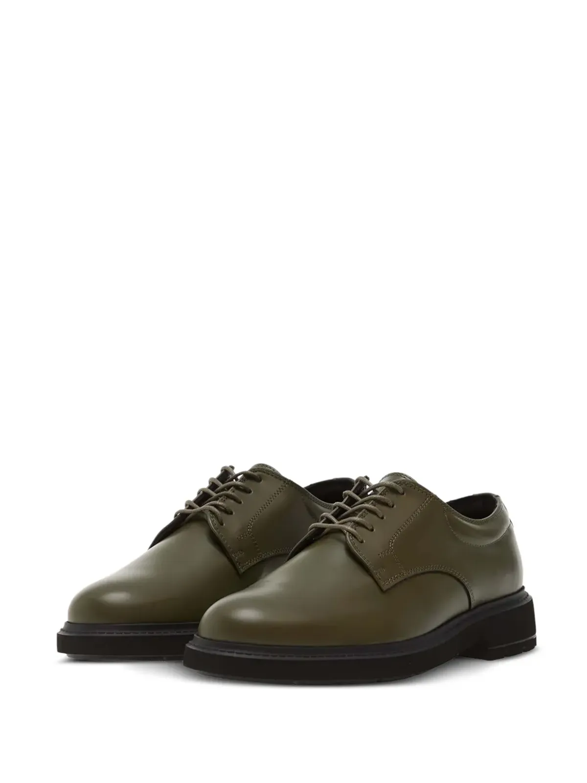 Filling Pieces Clean Derby trainers - Green - 画像2
