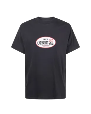 Carhartt WIP Harlequin BBQ Tシャツ（ブラック） - サムネイル1