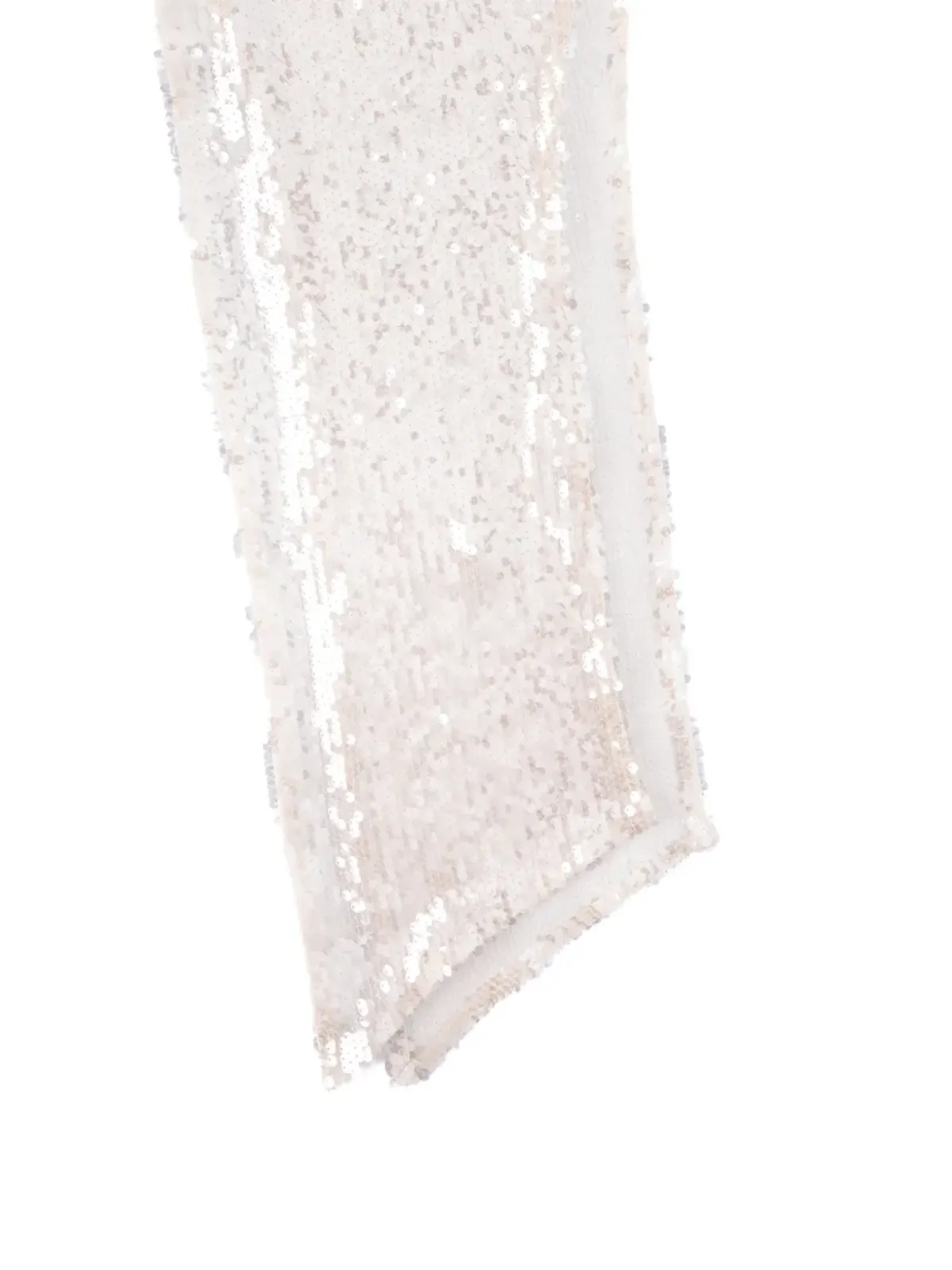 MANURÍ Pixie sequin-embellished headscarf - Neutrals - 画像2