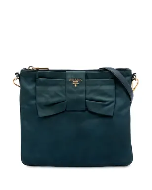 Prada Pre-Owned テソット Fiocco ボウ クロスボディバッグ - サムネイル1