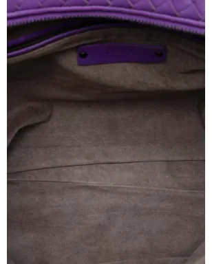 Bottega Veneta Pre-Owned ボッテガ・ヴェネタ 中古 ミディアム ナパ イントレッチャート コンバーチブル トート サッチェル - サムネイル5