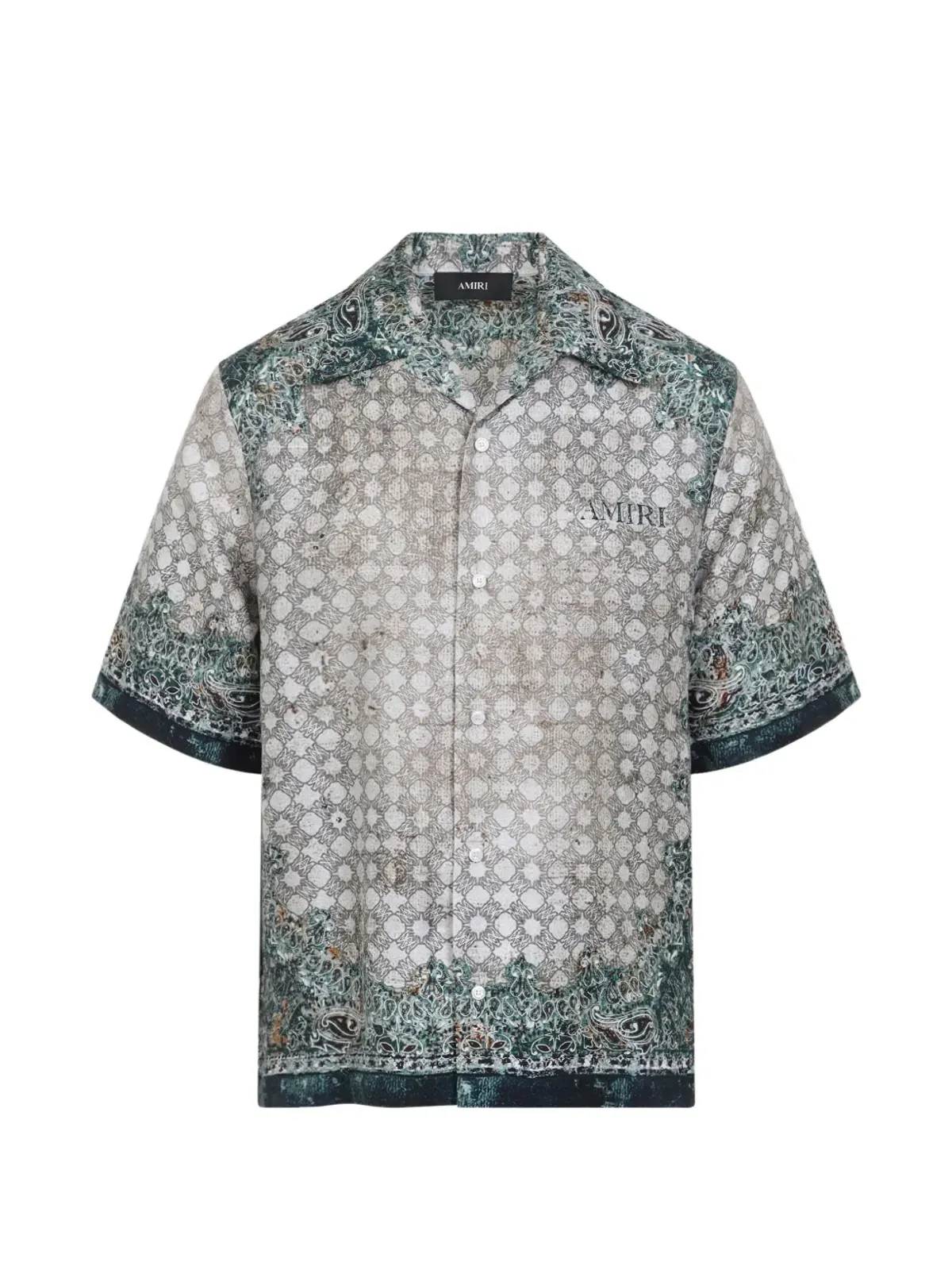 AMIRI パターン柄シルクシャツ - 画像1