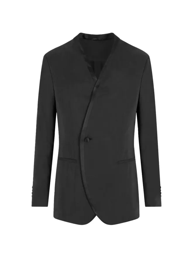 Giorgio Armani Giorgio Armani ワンボタンジャケット - ブラックの商品画像