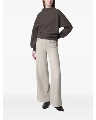 6397 ドロップショルダー スウェット - Brown - サムネイル2