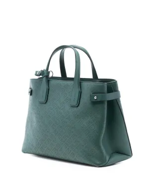 Burberry Pre-Owned パンチングレザー バナー・サッチェル - サムネイル3