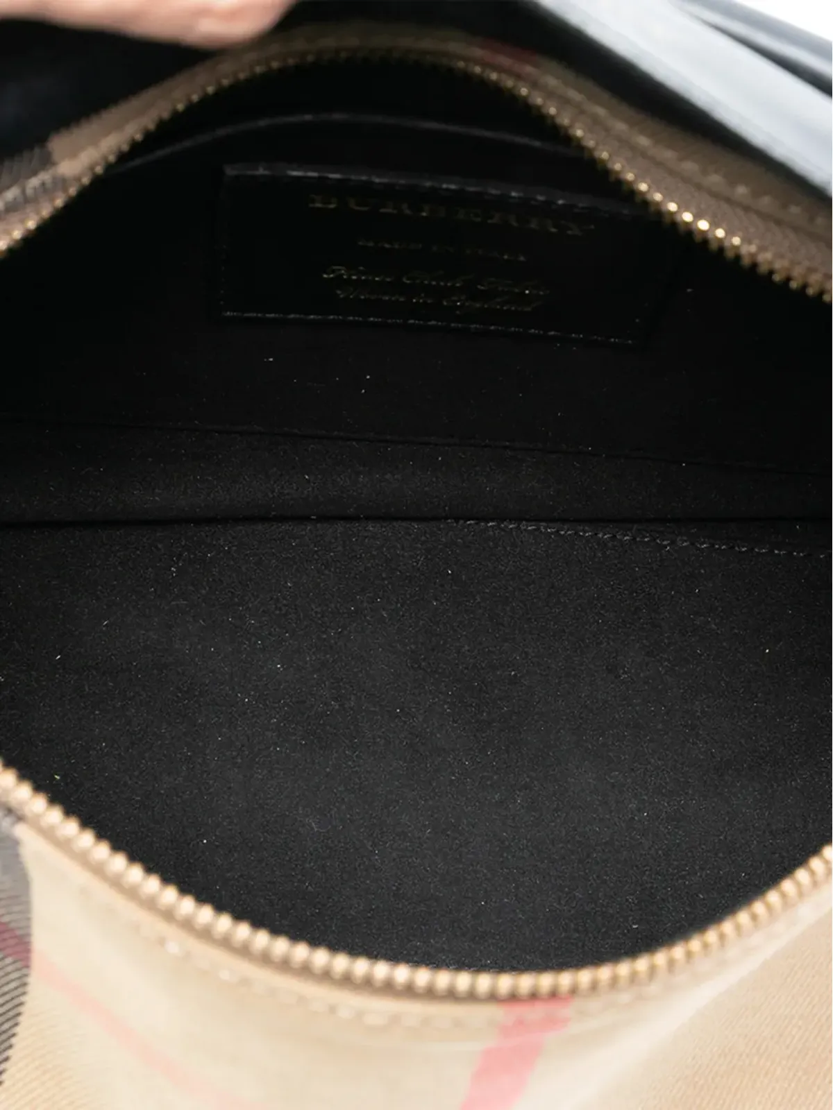 Burberry Pre-Owned ハウスチェック キャンバスとレザー クロスボディバッグ - 画像5