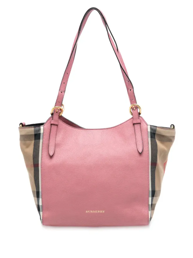 Burberry Pre-Owned Burberry Pre-Owned カンタベリー トートバッグ ピンクの商品画像