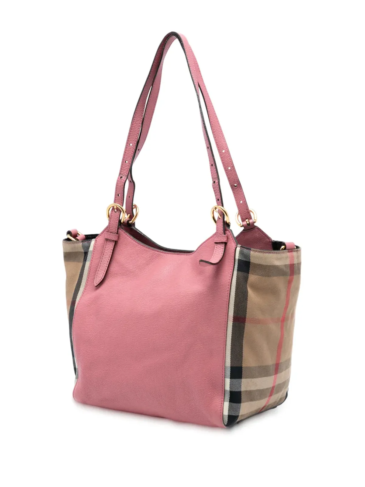 Burberry Pre-Owned カンタベリー トートバッグ ピンク - 画像3
