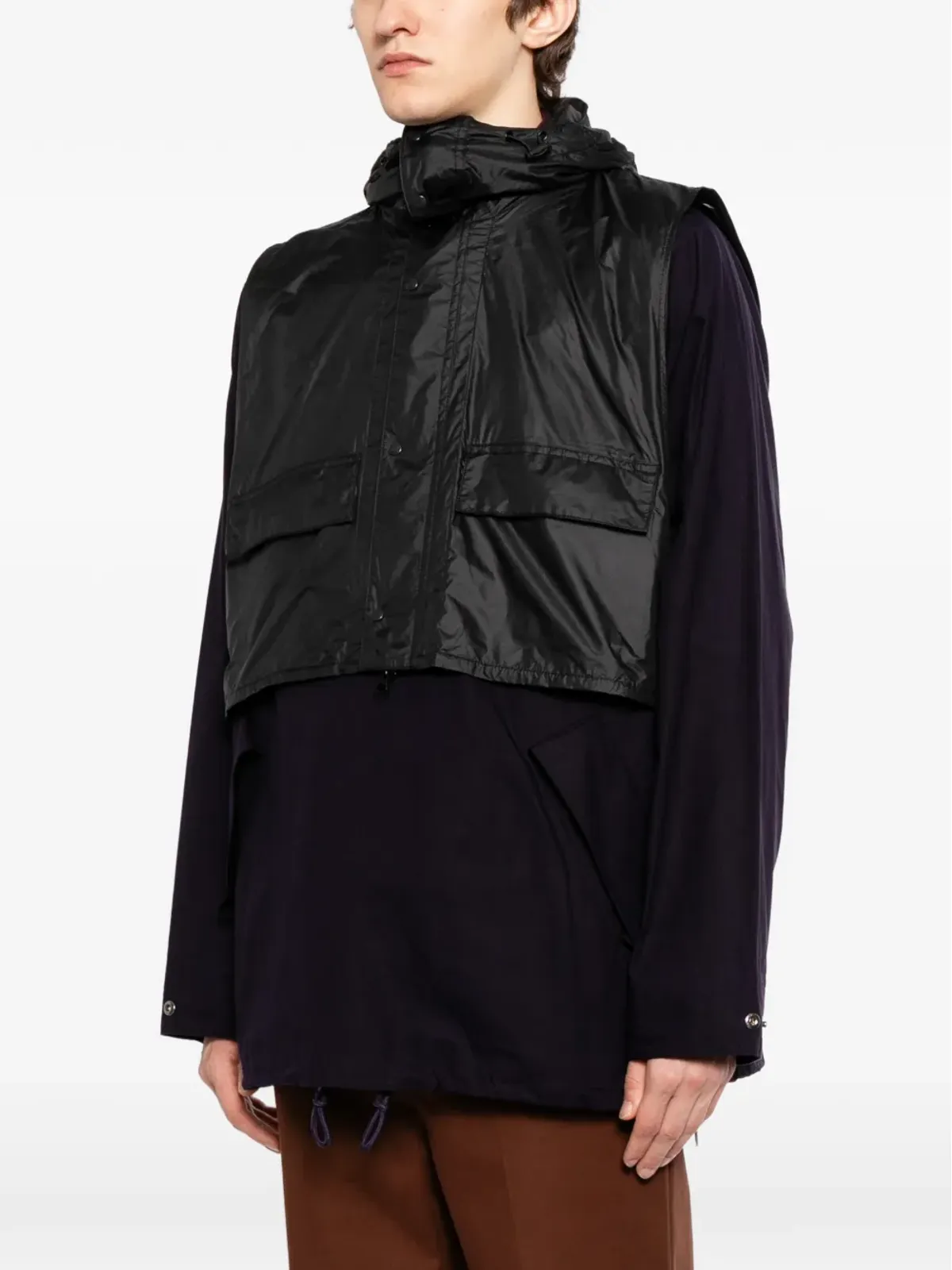 Barbour x Kaptain Sunshine スモックジャケット - 画像3
