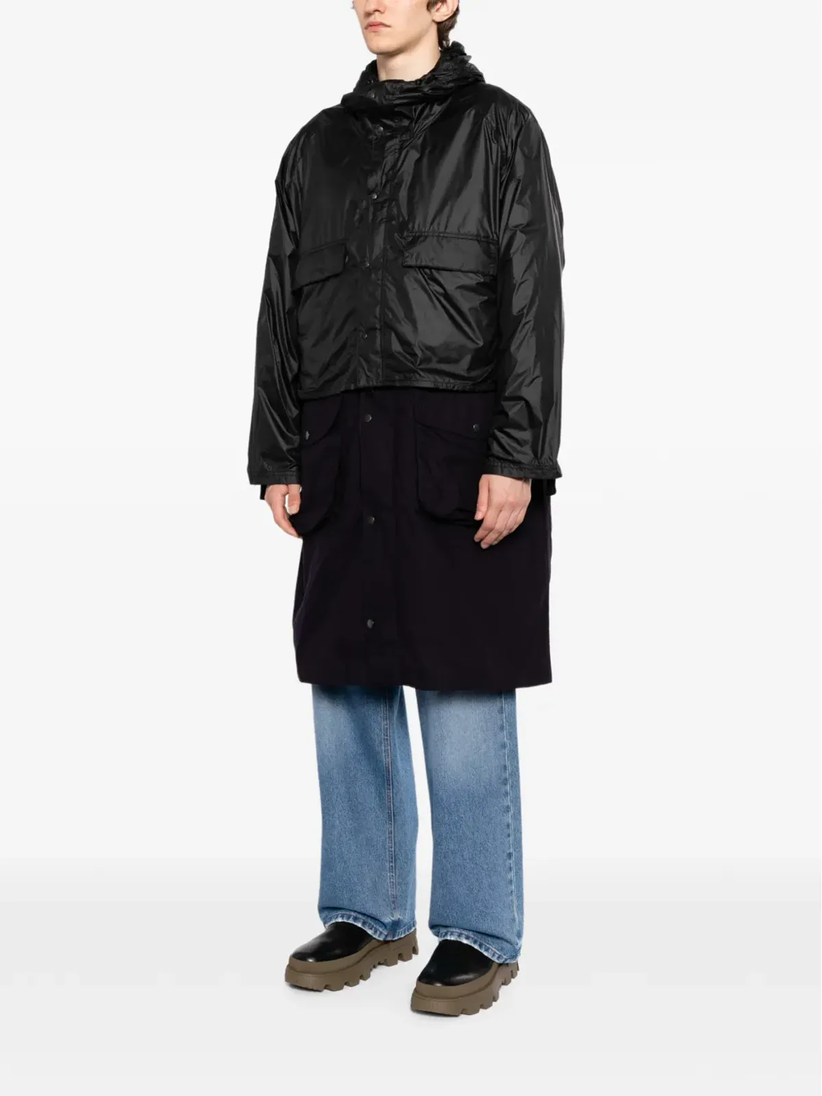 Barbour x Kaptain Sunshine エンデュランス コート - 画像3