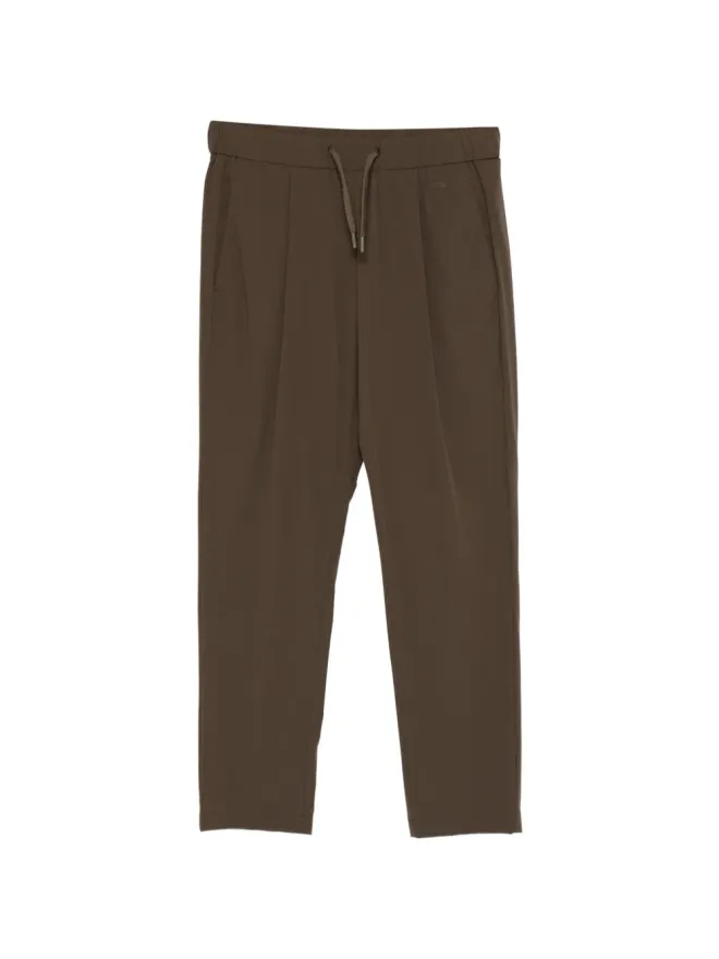 Herno Herno マエストロ ドローコード付きパンツ ブラウンの商品画像
