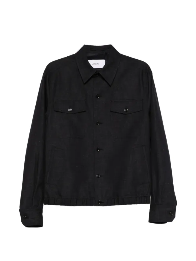 Lardini Lardini ボタンポケット付きコットンジャケットの商品画像