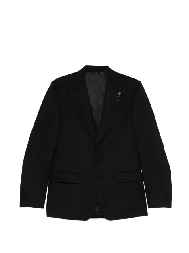 Lardini Lardini ピークドラペルジャケットの商品画像