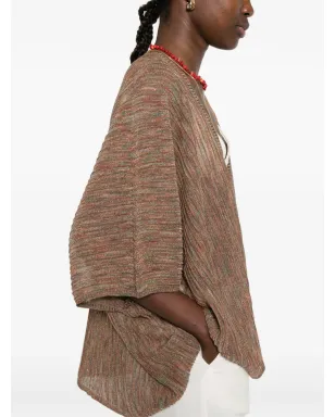 Momoni Divina striped jacket - Orange - サムネイル5