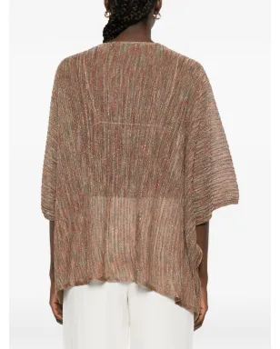 Momoni Divina striped jacket - Orange - サムネイル4