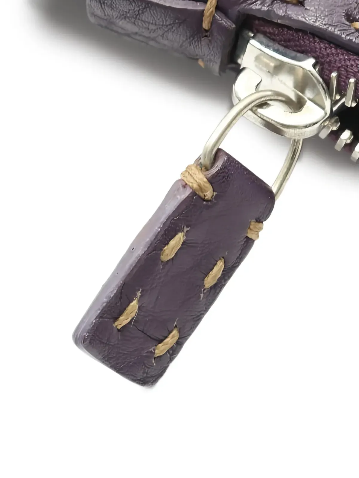 Fendi ビンテージ セレリア レザーポーチ 00s - パープル - 画像5