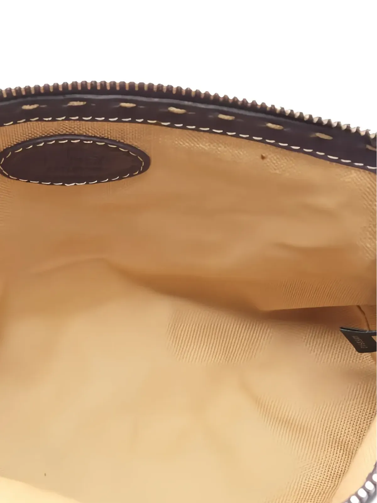 Fendi ビンテージ セレリア レザーポーチ 00s - パープル - 画像3