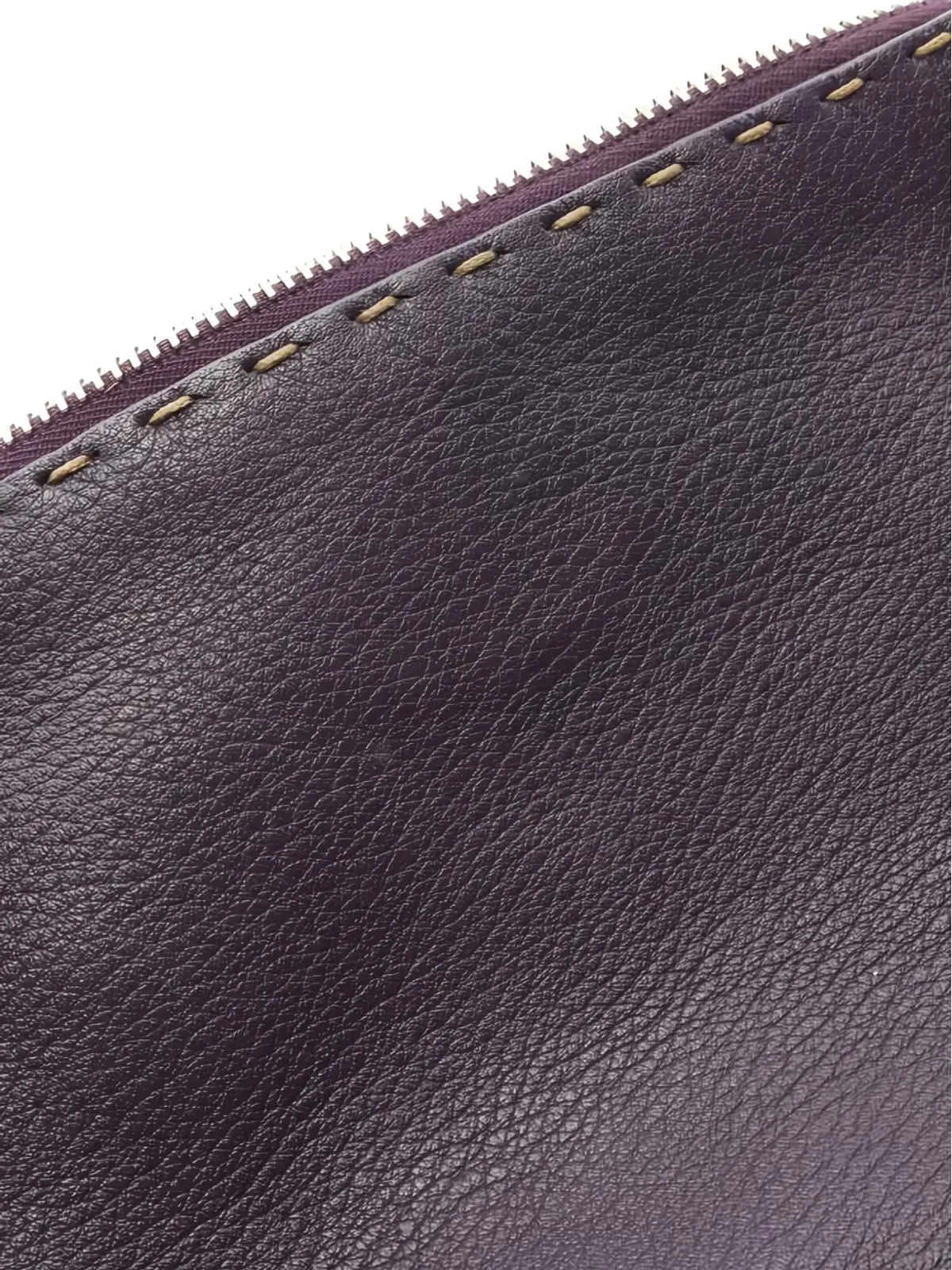 Fendi ビンテージ セレリア レザーポーチ 00s - パープル - 画像4