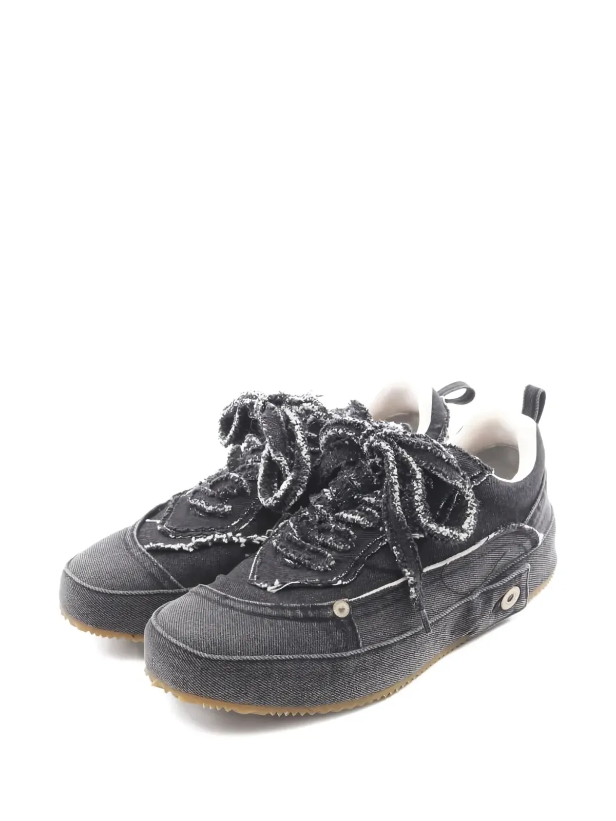 Loewe ビンテージ 2010年代 解体デニムスニーカー - Grey - 画像1