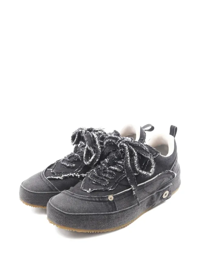 Loewe Pre-Owned Loewe ビンテージ 2010年代 解体デニムスニーカー - Greyの商品画像