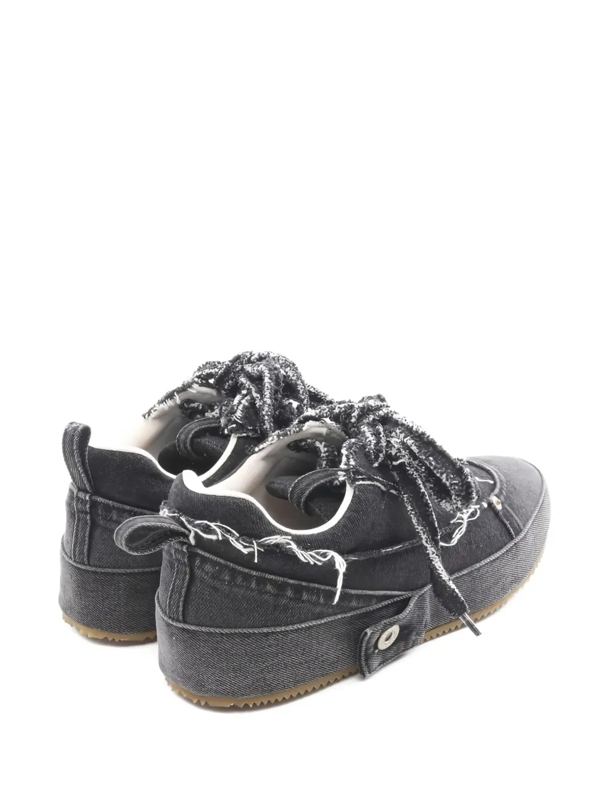 Loewe ビンテージ 2010年代 解体デニムスニーカー - Grey - 画像3