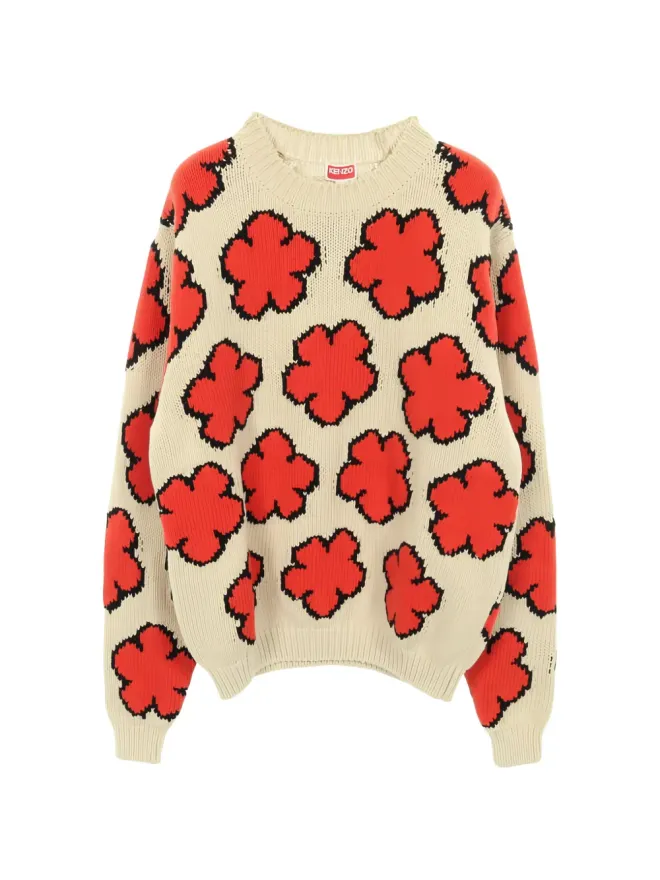 Kenzo Pre-Owned Kenzo Pre-Owned 20sボケ花柄セーターの商品画像