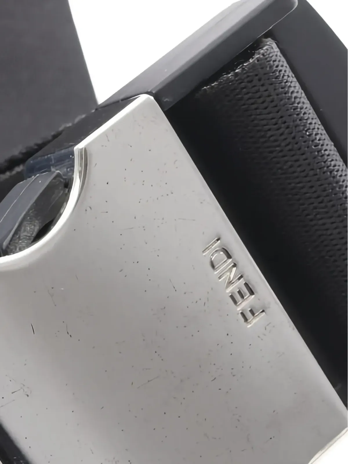 Fendi Pre-Owned セレリア レザー ベルトバッグ - 画像4