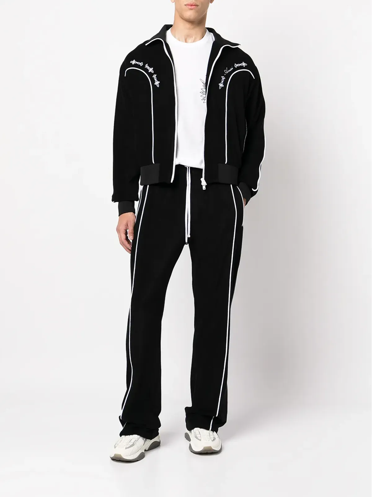AMIRI Johnny ジップアップ スウェットシャツ - 画像2