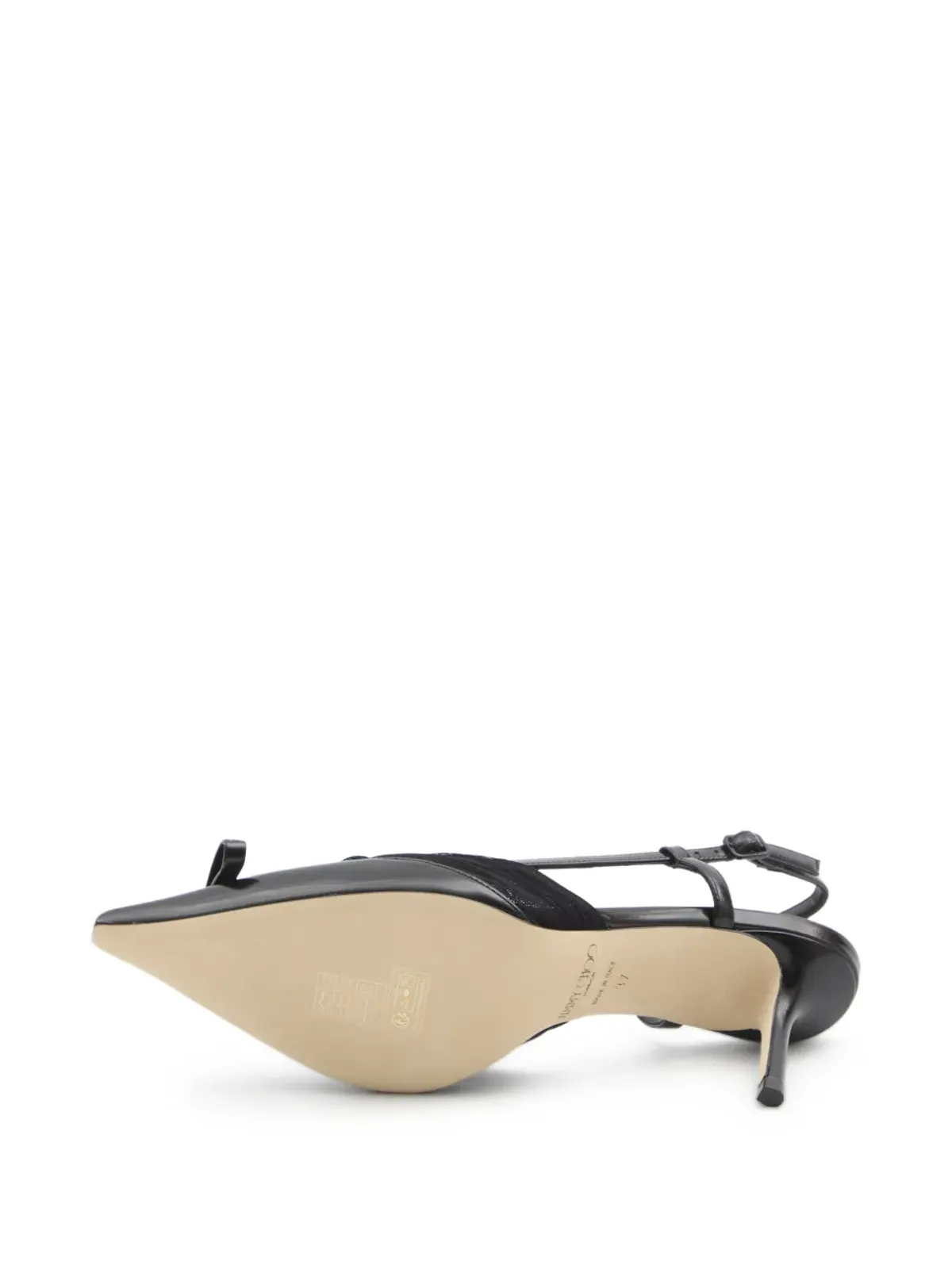 Jimmy Choo チュールボウ アフィア パンプス ブラック - 画像5