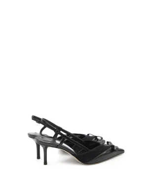 Jimmy Choo チュールボウ アフィア パンプス ブラック - サムネイル3