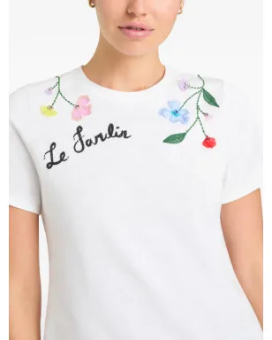 Cinq A Sept 3Dフローラル ヴァイン Tシャツ - サムネイル5