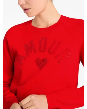 Cinq A Sept Amour Heatset セーター（レッド） - サムネイル5