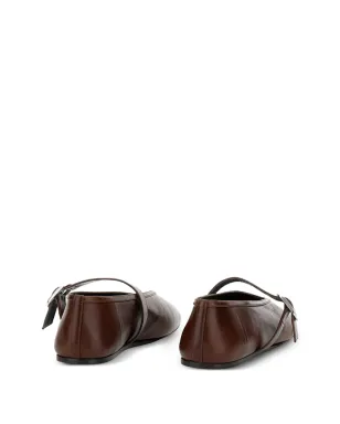 Le Monde Beryl Stellaバックル付きバレエフラット - サムネイル3
