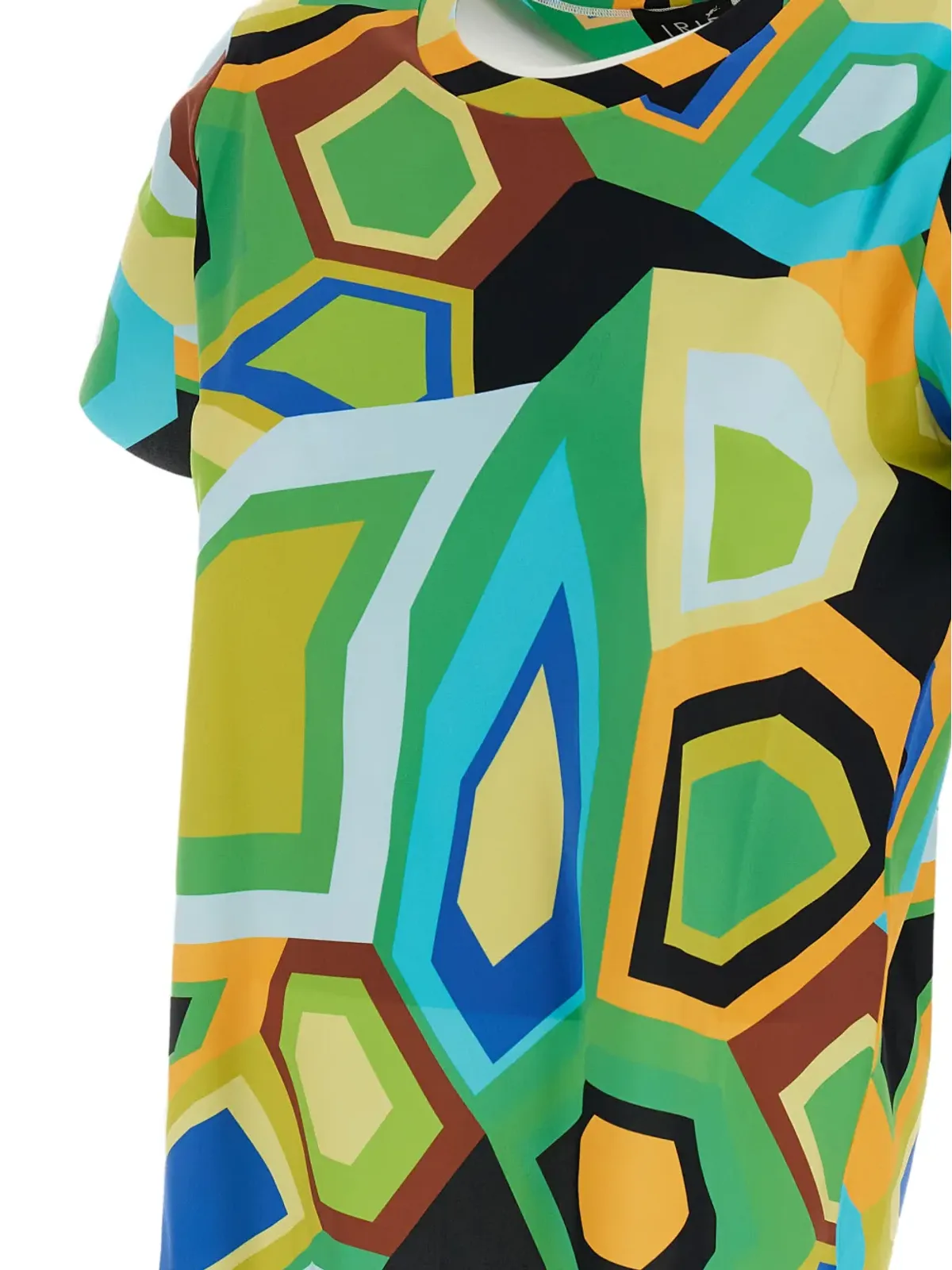 Irie' 幾何学プリントTシャツ - 画像3