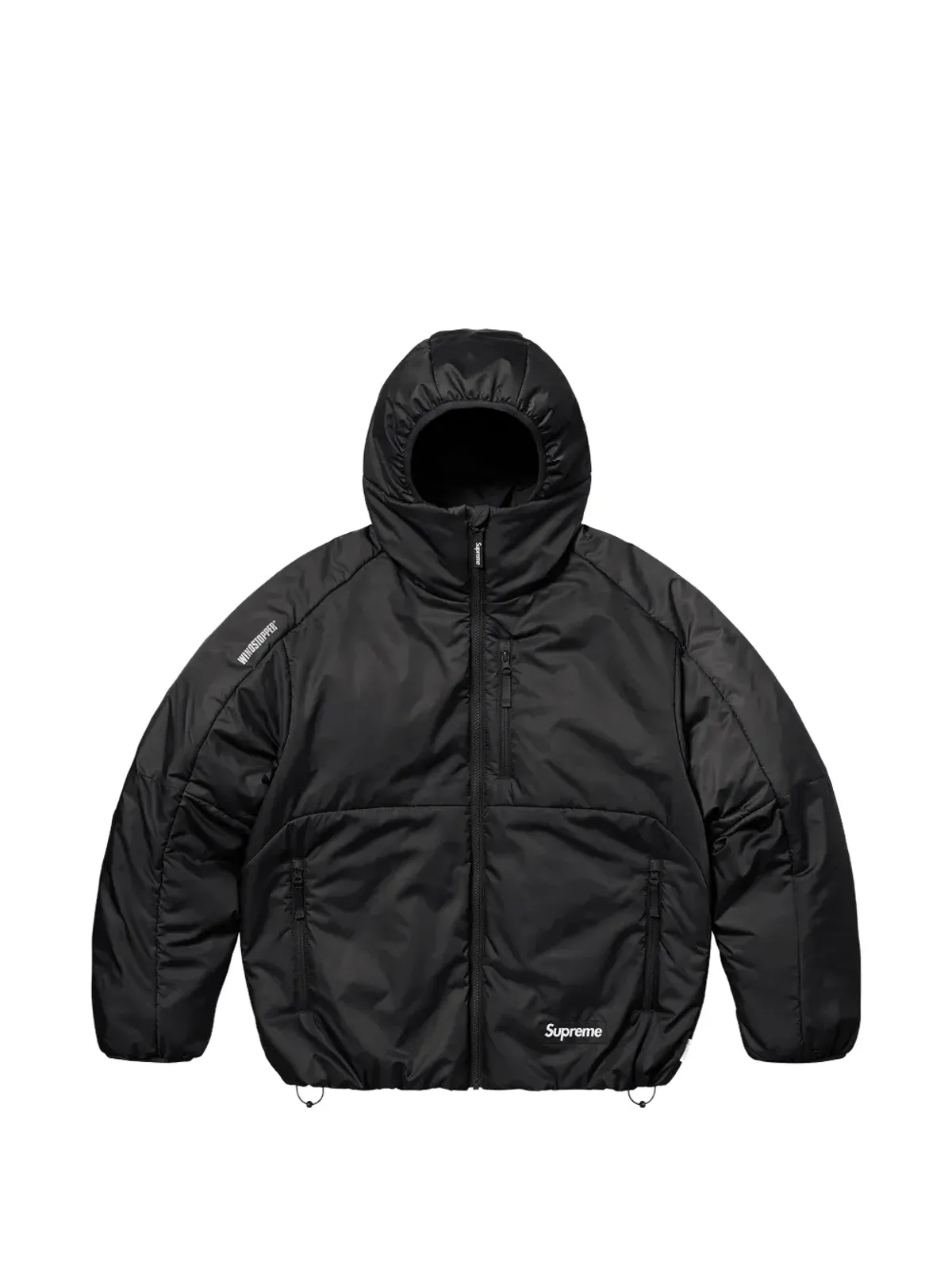 Supreme フード付き断熱ウィンドブレーカー ジャケット - 画像1