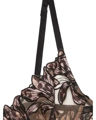 Fleur Du Mal リリー刺繍デミーブラ - サムネイル2
