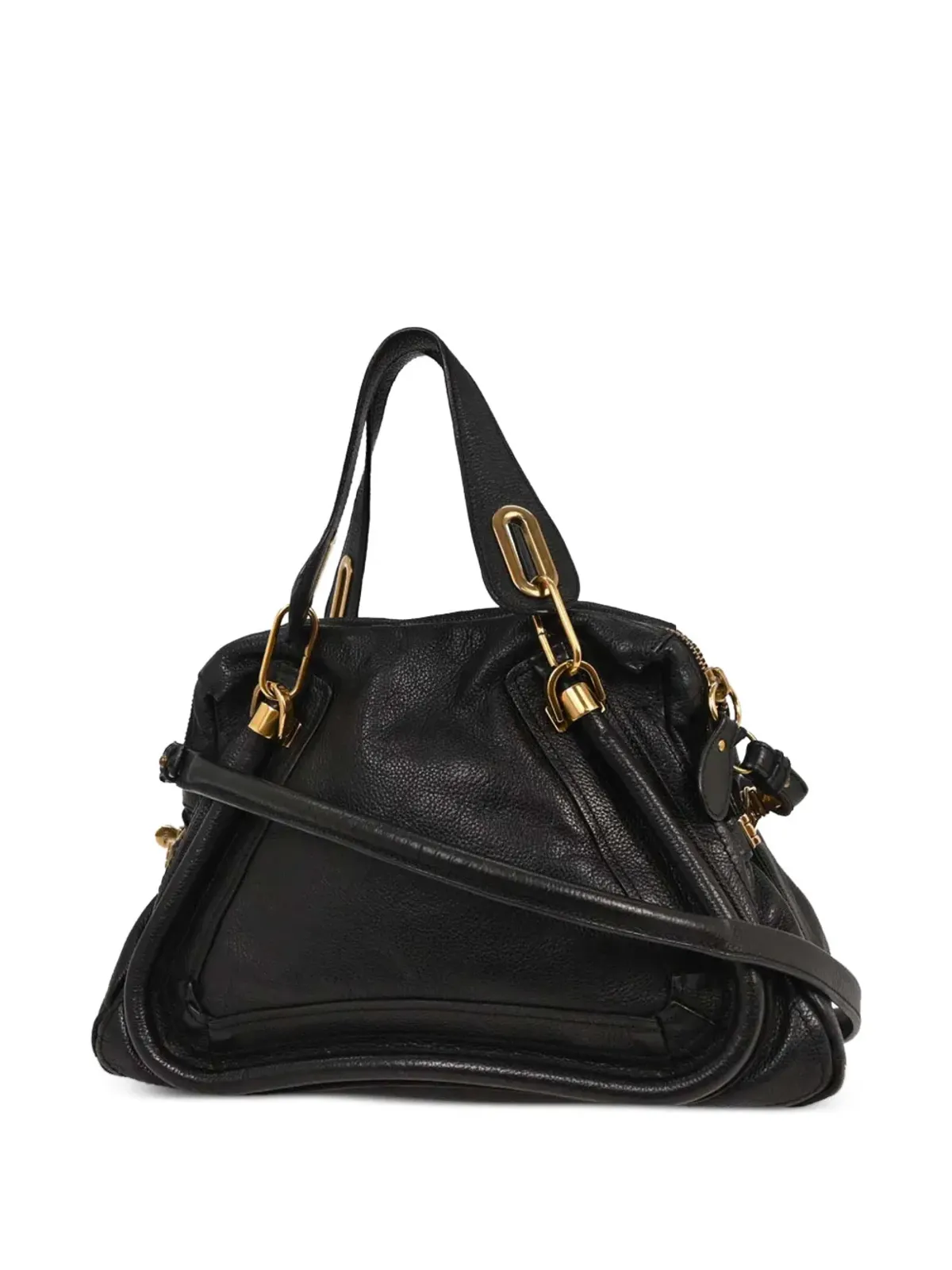 Chloé Pre-Owned パラティ レザー トートバッグ - 画像2