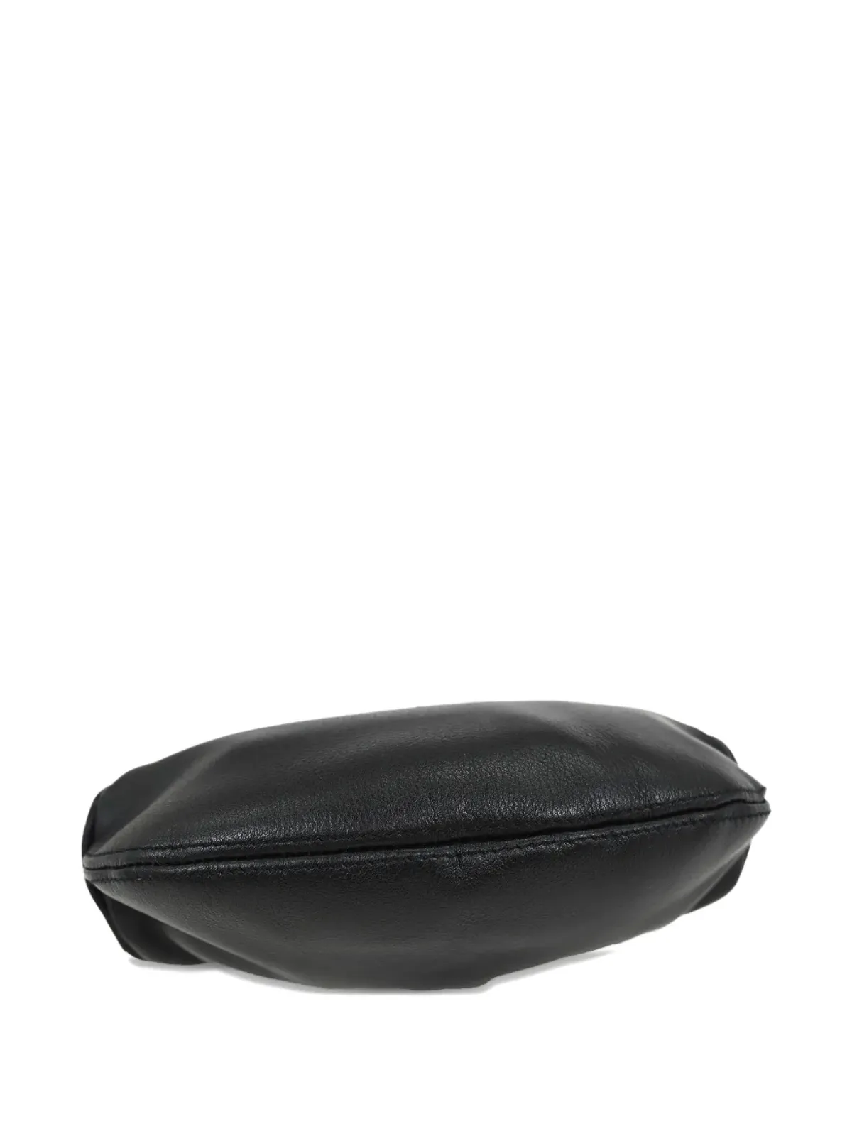 Ferragamo Pre-Owned キスロックショルダーバッグ ブラック - 画像2